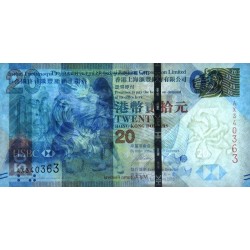 Hong Kong - HSBC Limited - Pick 212a - 20 dollars - Série AX - 01/01/2010 - Etat : NEUF