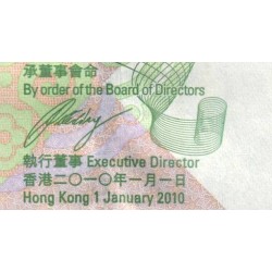Hong Kong - HSBC Limited - Pick 213a - 50 dollars - Série AL - 01/01/2010 - Etat : NEUF