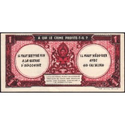 Indochine Française - Pick 58x (propagande) - 5 piastres - Série C C - 1950 - Etat : SUP