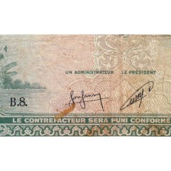 Indochine Française - Cambodge - Pick 95 - 5 piastres - Série B.8 - 1953 - Etat : B+