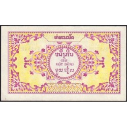 Indochine Française - Laos - Pick 99 - 1 piastre - Série A - 1953 - Etat : SPL