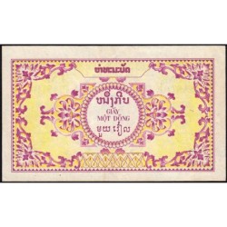 Indochine Française - Laos - Pick 99 - 1 piastre - Série A - 1953 - Etat : SUP