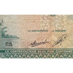 Indochine Française - Laos - Pick 101 - 5 piastres - Série U.8 - 1953 - Etat : TB-