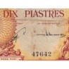 Indochine Française - Cambodge - Pick 96a - 10 piastres - Série K1 - 1953 - Etat : B+ à TB-