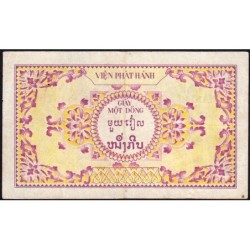 Indochine Française - Vietnam - Pick 104 - 1 piastre - Série A - 1953 - Etat : TTB