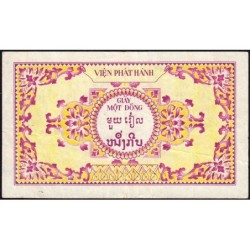 Indochine Française - Vietnam - Pick 104 - 1 piastre - Série A - 1953 - Etat : TTB+