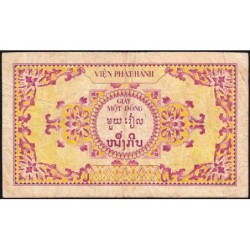 Indochine Française - Vietnam - Pick 104 - 1 piastre - Série A - 1953 - Etat : TB-