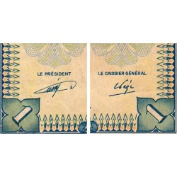 Indochine Française - Vietnam - Pick 104 - 1 piastre - Série A - 1953 - Etat : TB