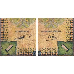 Indochine Française - Vietnam - Pick 104 - 1 piastre - Série A - 1953 - Etat : B-