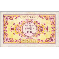 Indochine Française - Vietnam - Pick 104 - 1 piastre - Série A - 1953 - Etat : TTB