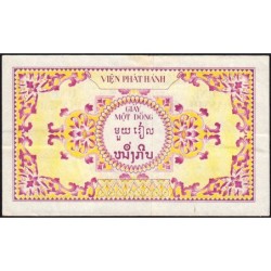 Indochine Française - Vietnam - Pick 104 - 1 piastre - Série A - 1953 - Etat : TTB