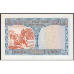 Indochine Française - Vietnam - Pick 105 - 1 piastre - Série O32 - 1954 - Etat : SUP