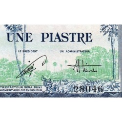 Indochine Française - Vietnam - Pick 105 - 1 piastre - Série O32 - 1954 - Etat : SUP