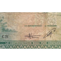 Indochine Française - Vietnam - Pick 106 - 5 piastres - Série C.9 - 1953 - Etat : TB-