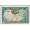 Indochine Française - Vietnam - Pick 106 - 5 piastres - Série L.28 - 1953 - Etat : TB+