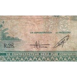 Indochine Française - Vietnam - Pick 106 - 5 piastres - Série R.28 - 1953 - Etat : B+