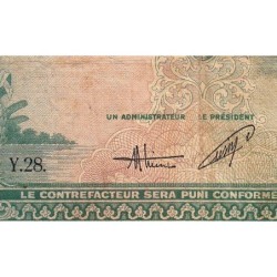 Indochine Française - Vietnam - Pick 106 - 5 piastres - Série Y.28 - 1953 - Etat : TB-