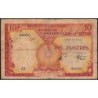 Indochine Française - Vietnam - Pick 107 - 10 piastres - Série E2 - 1953 - Etat : B