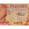 Indochine Française - Vietnam - Pick 107 - 10 piastres - Série T10 - 1953 - Etat : B