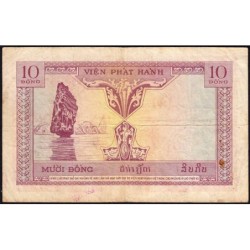 Indochine Française - Vietnam - Pick 107 - 10 piastres - Série G14 - 1953 - Etat : TB+