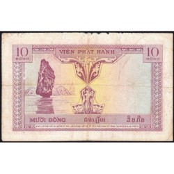 Indochine Française - Vietnam - Pick 107 - 10 piastres - Série U17 - 1953 - Etat : TB