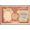 Indochine Française - Vietnam - Pick 107 - 10 piastres - Série Y20 - 1953 - Etat : TTB-