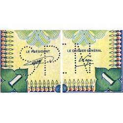 Indochine Française - Cambodge - Pick 93s - 1 piastre - Série A - 1954 - Spécimen - Etat : SPL