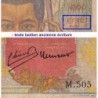 Indochine Française - Pick 82a - 100 piastres - Série M.505 - 1947 - Etat : B+