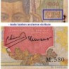 Indochine Française - Pick 82a - 100 piastres - Série M.580 - 1947 - Etat : B+