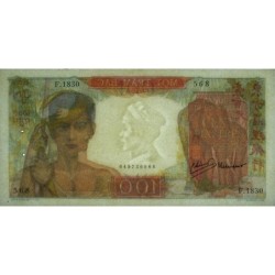 Indochine Française - Pick 82b - 100 piastres - Série F.1830 - 1949 - Etat : SUP