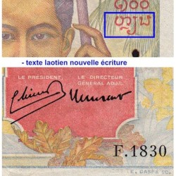 Indochine Française - Pick 82b - 100 piastres - Série F.1830 - 1949 - Etat : TTB+ à SUP