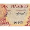 Indochine Française - Laos - Pick 102 - 10 piastres - Série P1 - 1953 - Etat : B+