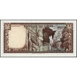 Liban - Pick 61c - 1 livre - Série ‭ٯ ٩٤ - 01/03/1980 - Etat : NEUF