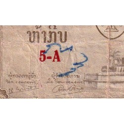 Laos - Pick 2b - 5 kip - Série 5 A - 1962 - Etat : TB-