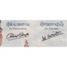 Laos - Pick 6a - 100 kip - Série D.8 - 1957 - Etat : TTB+
