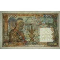 Laos - Pick 6a - 100 kip - Série D.8 - 1957 - Etat : TTB+
