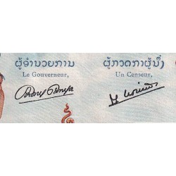 Laos - Pick 6a - 100 kip - Série M.11 - 1957 - Etat : TTB+