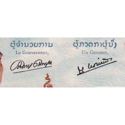 Laos - Pick 6a - 100 kip - Série M.11 - 1957 - Etat : SUP