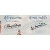 Laos - Pick 6a - 100 kip - Série M.11 - 1957 - Etat : SUP