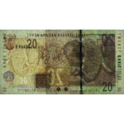 Afrique du Sud - Pick 129a - 20 rand - Série GS B - 2005 - Etat : pr.NEUF
