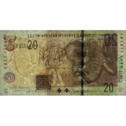 Afrique du Sud - Pick 129b - 20 rand - Série CH B - 2009 - Etat : SPL+