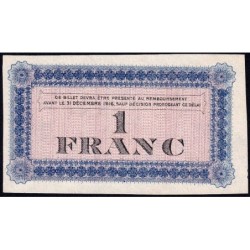 Roanne - Pirot 106-4 - 1 franc - 28/06/1915 - Spécimen - Etat : NEUF