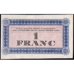 Roanne - Pirot 106-4 - 1 franc - 28/06/1915 - Spécimen - Etat : SPL