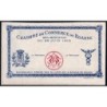 Roanne - Pirot non répertorié - 1 franc - 28/06/1915 - Epreuve type 2 - Etat : SPL