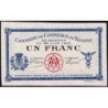 Roanne - Pirot non répertorié - 1 franc - 28/06/1915 - Epreuve type 3 - Etat : SPL+