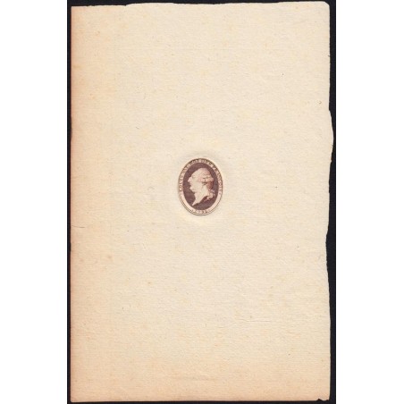 Assignat 22a / Assignat 37a - 25 livres - Tirage du poinçon original - Etat : SPL