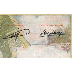 Indochine Française - Laos - Pick 103 - 100 piastres - Série A.5 - 1954 - Etat : TTB+