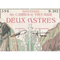 Indochine Française - Vietnam - Pick 109 - 200 piastres - Série N.392 - 1953 - Etat : TTB