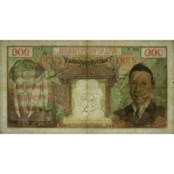 Indochine Française - Vietnam - Pick 109 - 200 piastres - Série N.392 - 1953 - Etat : TTB
