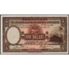 Hong Kong - HSBC - Pick 173d - 5 dollars - Série N - 01/04/1941 - Etat : TTB+